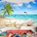 3D Waterproof Tapestry Wall Hanging Decoration Seascape Outdoor / Indoor   202213336030